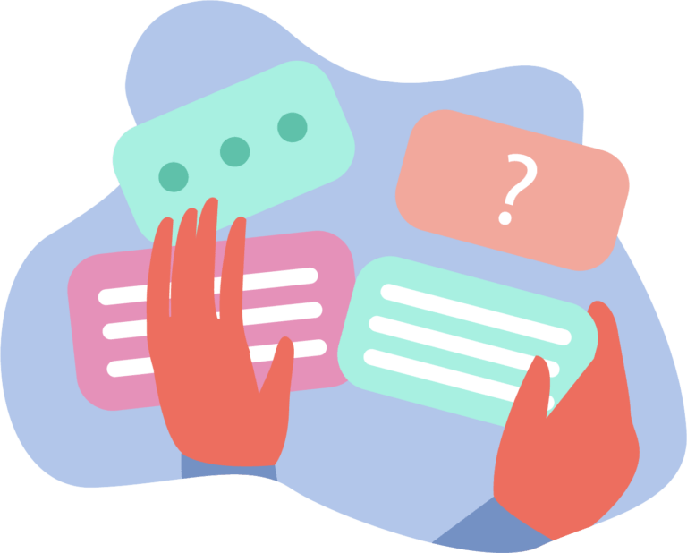 A get of hand moving around question and conversations